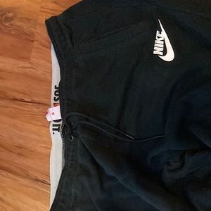 Black Nike sweatpants